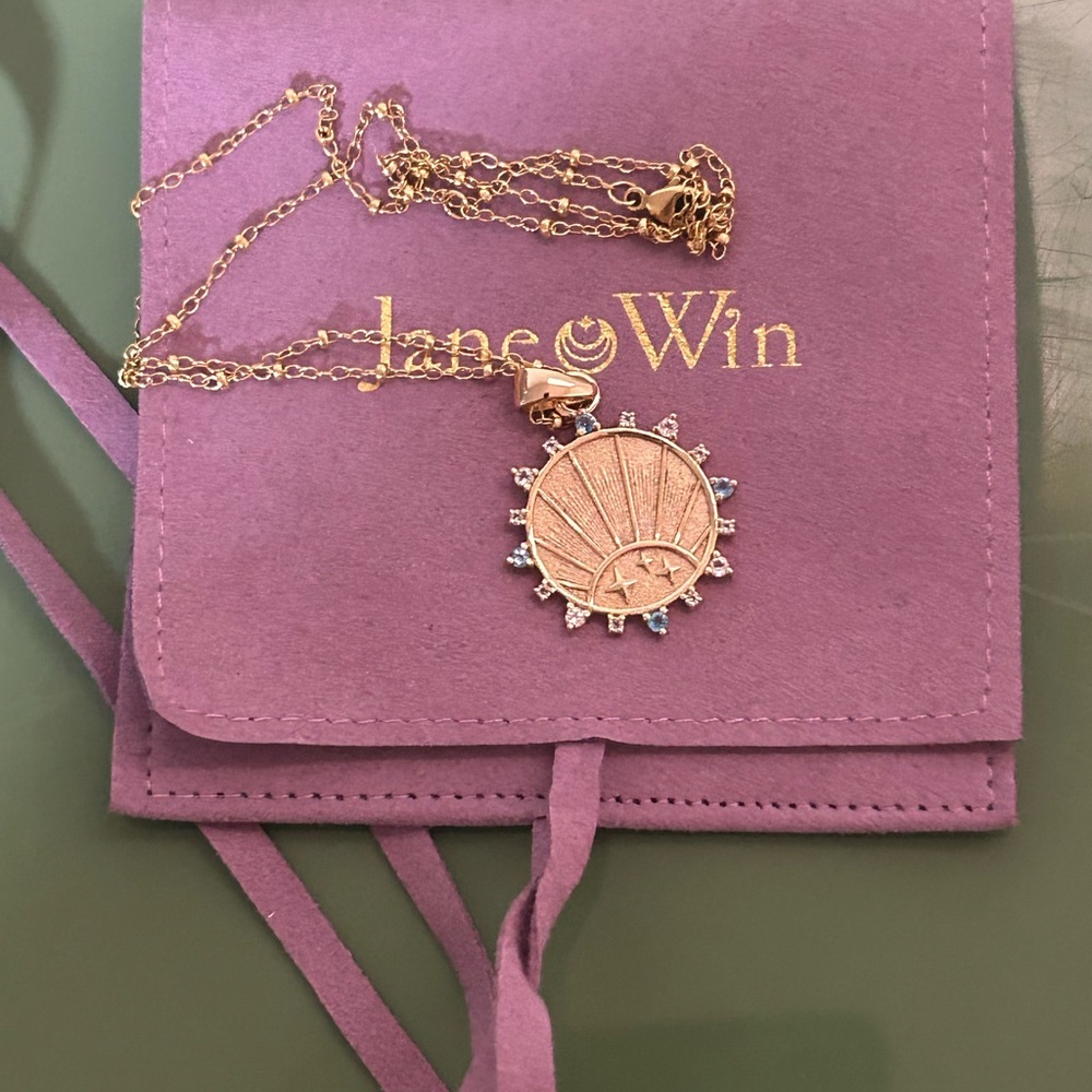 Jane Win STRONG Petite Embellished Coin